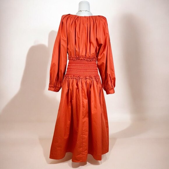 NWT En Saison Esme Midi Dress in Sienna - Picture 5 of 8